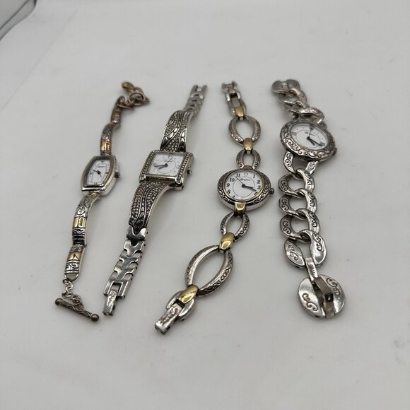 Brighton Watch Lot 4 San Dimas Linx Alta Venezia Silver Gold Plated Part Repair - Picture 16 of 16